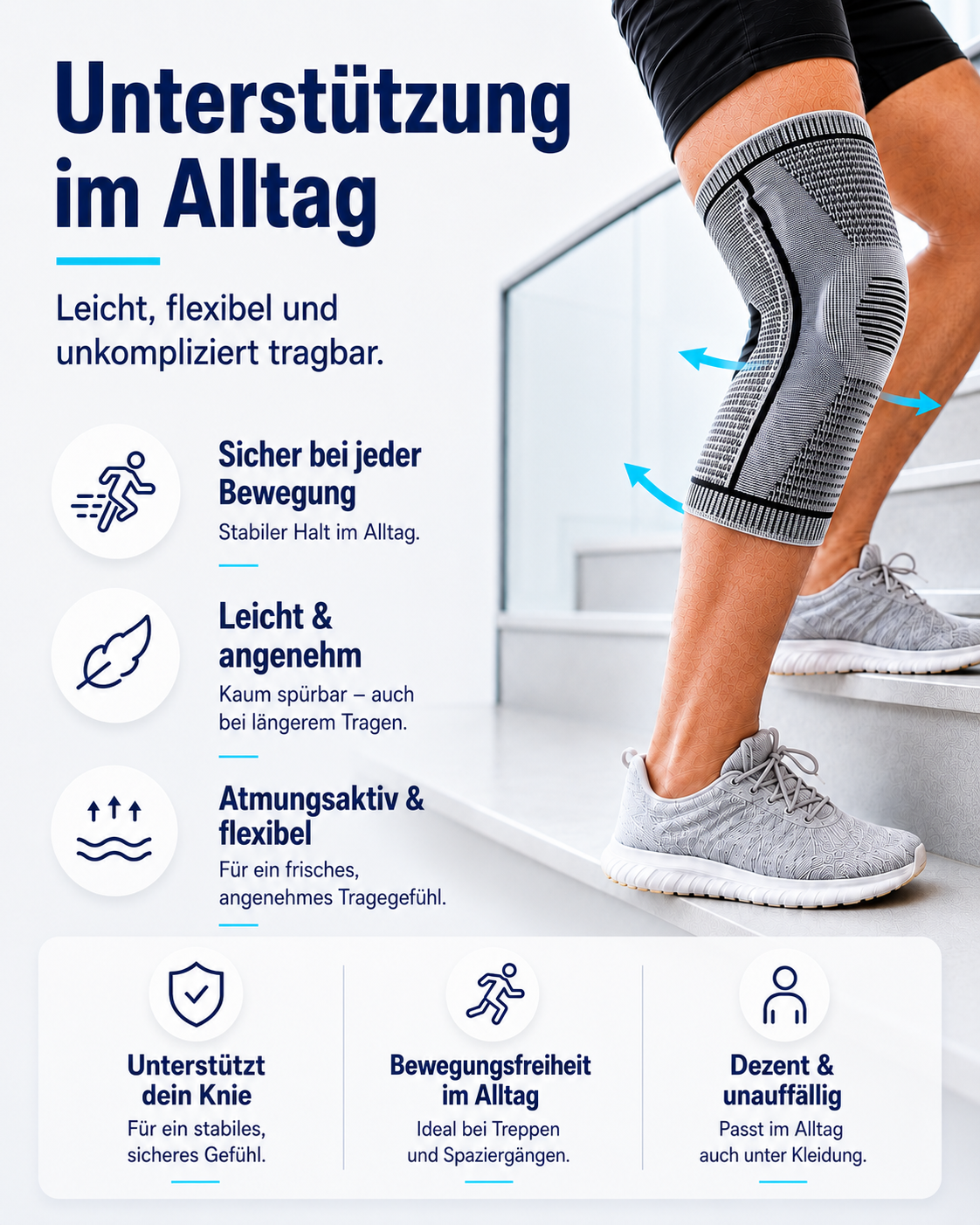 Merovya FlexSupport Kniebandage