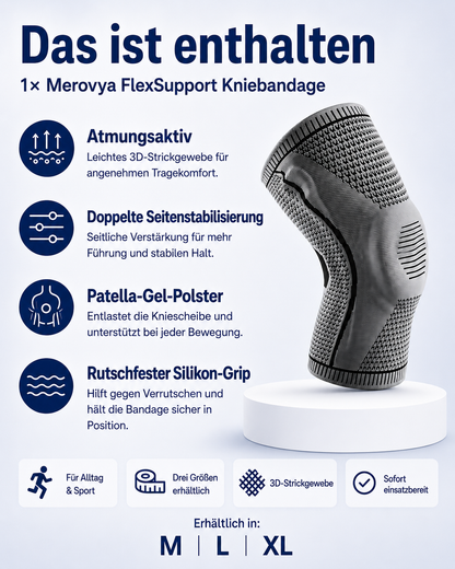 Merovya FlexSupport Kniebandage